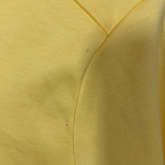L.L.Bean yellow cardigan size Small - Picture 6 of 11